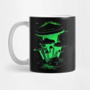 Alien Invasion! Massive UFO Attack Mug